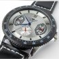 Automatic mechanical Watches White Face PU strap SLZ03