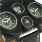 Quartz Compass thermometer decoration Men watch Leather Strap OU07
