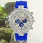Geneva Watch Silicone Strap Quartz Watches LJX14