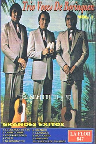 TRIO VOCES DE BORINQUEN - Grandes Exitos Vol. 1 - Cassette tape