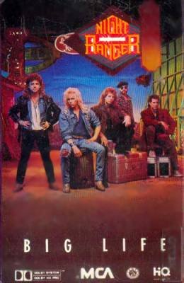 NIGHT RANGER - Big Life (1987) - Cassette Tape