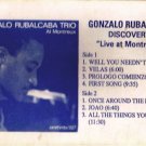 GONZALO RUBALCABA - Discovery - Live At Montreux (1991) - Cassette Tape