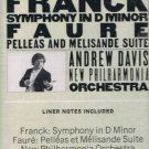 FRANCK - Symphony in D Minor (1976) - Cassette Tape
