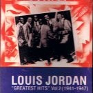 LOUIS JORDAN - Greatest Hits Volume 2 (1982) - Cassette Tape