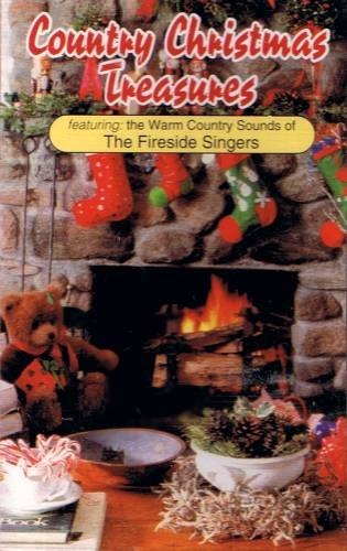 THE FIRESIDE CAROLERS - Country Christmas Treasures - Cassette tape