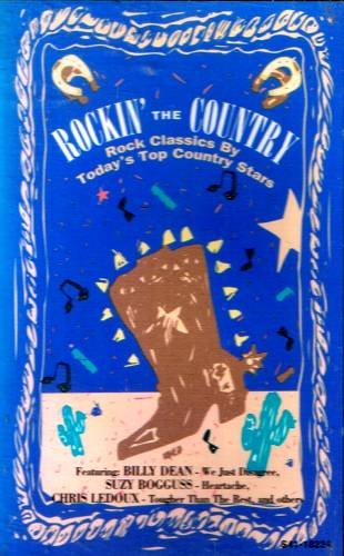 ROCKIN' THE COUNTRY - Various Artist (1995) - Cassette Tape