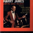 HARRY JAMES - His Great Vocalists (1976) - Cassette Tape