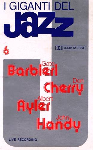I GIGANTI DEL JAZZ No. 6 (1960) - Cassette Tape