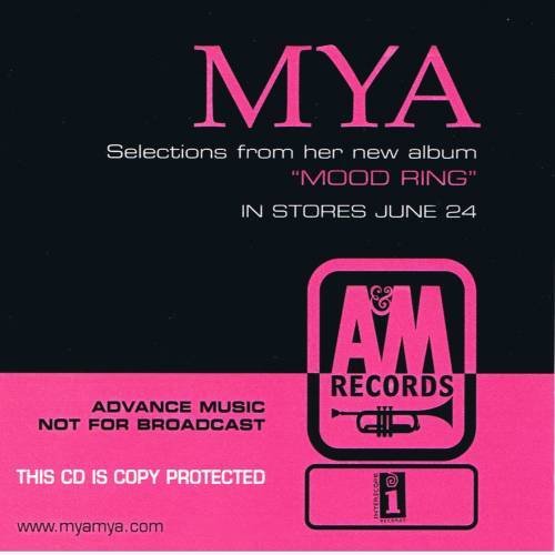 MYA - Mood Ring (2003) - CD Promo