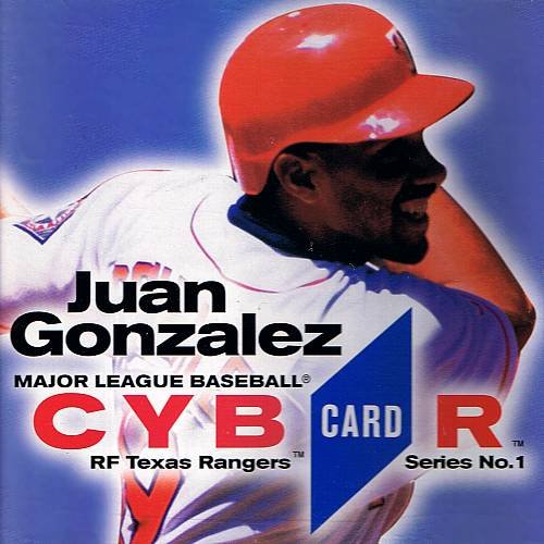 MLB CybrCard Series No. 1: Juan Gonzalez - CD-ROM