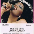 DONNA SUMMERS - Live and More (1978) - 2 Cassette Tapes