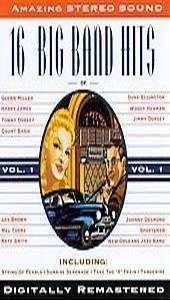 VARIOUS ARTIST - 16 Big Band Hits Vol. 1 (1994) - Cassette Tape
