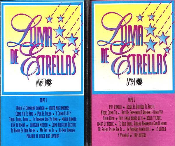 VARIOS ARTISTAS - Lluvia De Estrellas (1994) - 2 Cassette Tapes