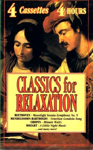 VARIOUS ARTIST - Classics For Relaxation - 4 Cassette Tape Box Set