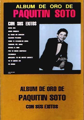 PAQUITIN SOTO - Album De Oro - Cassette Tape