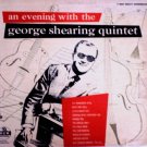 GEORGE SHEARING QUINTET - An Evening With George Shearing (1954) - LP