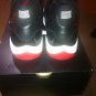 Nike Air Jordan 11 XI Retro-Black/Varsity Red-White