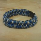 One Colour Fishtail Weave Bracelet with Knot and Loop Tie