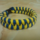 Two Colour Fishtail Weave Bracelet with 3/8" Buckle
