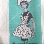 4922 1950's Vintage Mail Order Printed Apron Pattern