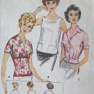 M5046 1959 Vintage Misses Blouse Set Sewing Pattern