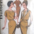 B9544 1950's Vintage Jacket,Dress w/Slim Skirt Sewing Pattern