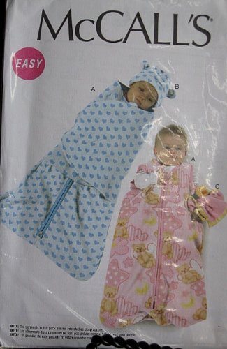 M6426 2011 Infants Bunting Sewing Pattern~ Out of Print