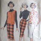 Advance 8881 1950s Vintage Jr/Miss Separates Sewing Pattern