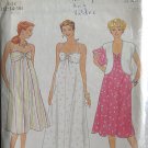 B4303 1970s Misses Maternity Dress & Jacket Sewing Pattern