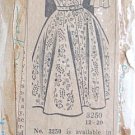 1950s Clotilde #3250 Vintage MO Dress Sewing Pattern
