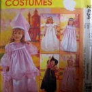 1999 M2434 Toddlers Pretty Girl Halloween Costumes Sewing Pattern