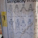 1994 S9175 Childs Halloween Costumes Sewing Pattern