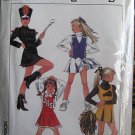 1988 S8782 Junior Teens Cheerleader/Majorette Halloween Costume Sewing pattern