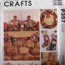 1997 MP357 Gingerbread Christmas Holiday Sewing Pattern