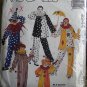 1995 M7850 Childs Clown Halloween Costume Sewing Pattern