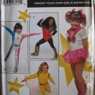 1995 S9779 Childs/Girls Superhero Halloween Costume Sewing pattern