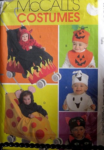 2007 M5501 Stroller Covers and Toddlers Halloween Costume Sewing Pattern
