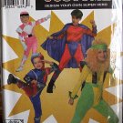 1995 S9649 Childs Super Hero Halloween Costume Sewing Pattern