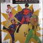 1995 S9649 Childs Super Hero Halloween Costume Sewing Pattern