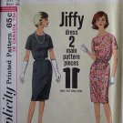 1964 S5542 Vintage Misses One-Piece Dress Sewing Pattern