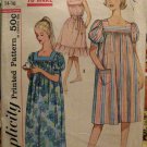 1960s? S3902 Vintage Misses Muu Muu Sewing pattern; SZ: M