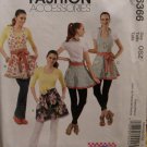 2011 M6366 Misses' Aprons Sewing Pattern;SZ:S-XL