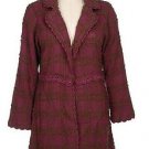 Modern Soul Boucle Scalloped Edge Topper with Ribbon Detail - New