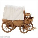 WOODEN CLOTH COVERED WAGON - NIB
