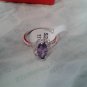 White gold ring
