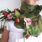 FELTED SCARF HANDMADE