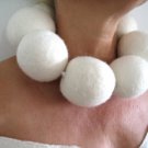 Felted Necklace Handmade