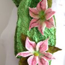 FELTED RUFFLE SCARF HANDICRAFT