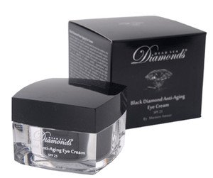 Anti Aging Eye Cream with Black Diamond powder Dead Sea Cosmetics Premium Class
