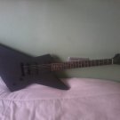 Edwards ESP E-EX-125E Stain Cloudy Black guitar new, EMG pickups, with bag